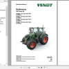 Fendt Tractor 500 Vario S4 VIN 435 438 Operator Diagrams Workshop Manual German 3