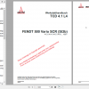 Fendt Tractor 500 Vario SCR 3b VIN 413 416 Operator Diagrams Workshop Manual German 3