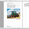 Fendt Tractor 500 Vario Scr 3b VIN 413 416 Diagram Workshop Manual EN 2