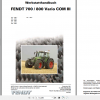 Fendt Tractor 700 Vario Com3 724 727 Operator Diagrams Workshop Manual German 7