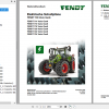 Fendt Tractor 700 Vario Gen6 VIN 760 765 Operator Diagrams Workshop Manual German 2