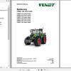Fendt Tractor 700 Vario Gen6 VIN 760 765 Operator Diagrams Workshop Manual German 4