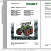 Fendt Tractor 700 Vario Gen6 VIN 760 765 Operator Diagrams Workshop Manual German 5