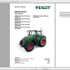 Fendt Tractor 700 Vario S4 VIN 738 743 Diagram Operation Manual Workshop Manual EN 3