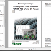 Fendt Tractor 700 Vario S4 VIN 738 743 Operator Diagrams Workshop Manual German 8