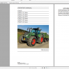 Fendt Tractor 700 Vario Scr 3b VIN 732 737 Diagram Operation Manual Workshop Manual EN 4