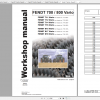 Fendt Tractor 800 Vario Com2 VIN 715 718 Diagram Operation Manual Workshop Manual EN 1
