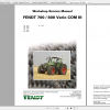 Fendt Tractor 800 Vario Com3 VIN 729 731 Diagram Operation Manual Workshop Manual EN 3