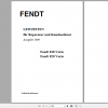 Fendt Tractor 800 Vario Com3 VIN 729 731 Operator Diagrams Workshop Manual German 4