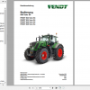Fendt Tractor 800 Vario S4 VIN 839 842 Operator Diagrams Workshop Manual German 3