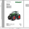 Fendt Tractor 800 Vario S4 VIN 839 842 Operator Diagrams Workshop Manual German 4
