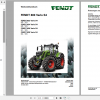 Fendt Tractor 800 Vario S4 VIN 839 842 Operator Diagrams Workshop Manual German 6