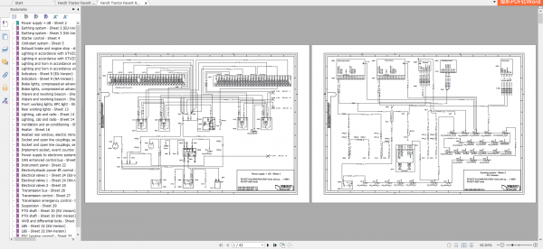 Fendt Tractor 900 Vario Com2 VIN 916 926 Diagram Operation Manual Workshop Manual EN 4