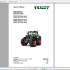 Fendt Tractor 900 Vario Gen6 VIN 957 961 Diagram Operation Manual Workshop Manual EN 4