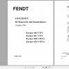 Fendt Tractor DE Famer 200 Series Repair Time Schedule German 1
