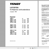 Fendt Tractor DE Famer 200 Series Repair Time Schedule German 2