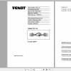 Fendt Tractor Famer 200P DANA 709 110 Workshop Manual German 1