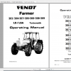 Fendt Tractor Farmer 300 Ls Lsa VIN 158 199 Operation Manual Workshop Manual EN 3