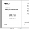 Fendt Tractor Favorit 700 Com1 711 716 Operator Diagrams Workshop Manual German 5