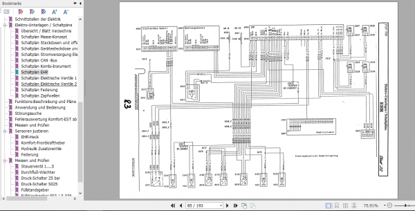 Fendt Tractor Favorit 700 Com1 711 716 Operator Technical Data Workshop Manual German 4