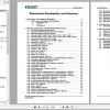 Fendt Tractor Favorit 900 Gen6 VIN 957 961 Operator Diagrams Workshop Manual German 2