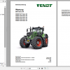 Fendt Tractor Favorit 900 S4 VIN 950 954 Operator Diagrams Workshop Manual German 5