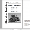Fendt Tractor Favorit 900 Vario Com2 VIN 916 926 Operator Diagrams Workshop Manual German 7