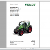 Fendt Tractor Fendt 200 Vario Gen3 VIN 286 298 Maintenance Operator Manual EN 4