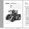 Fendt Tractor Xylon VIN 520 524 Operator Technical Data Workshop Manual German 1