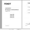 Fendt Tractor Xylon VIN 520 524 Operator Technical Data Workshop Manual German 2