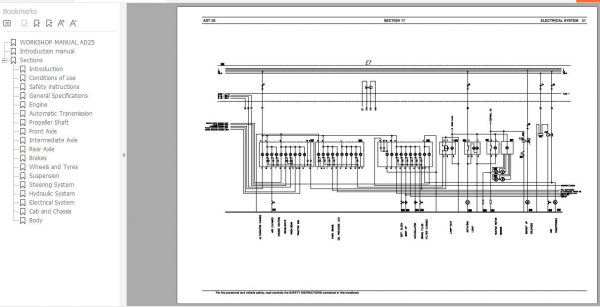 Fiat Hitachi Dump Truck ADT25 Workshop Manual 4