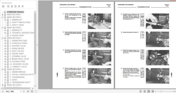 Fiat Hitachi Excavator EX135W Workshop Manual 3