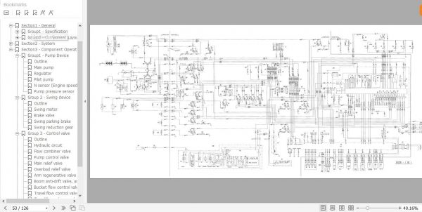 Fiat Hitachi Excavator EX215 Operational Principle Technical Manual 3