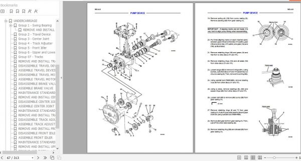 Fiat Hitachi Excavator EX285 Workshop Manual 2