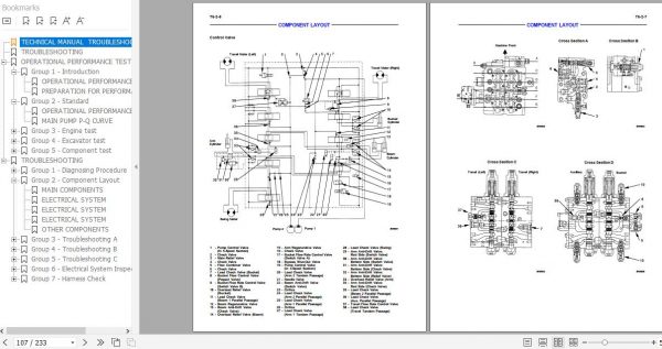 Fiat Hitachi Excavator EX355 Troubleshooting Technical Manual 2
