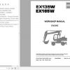 Fiat Hitachi Wheel Excavator EX135W EX165W Engine Workshop Manual 1