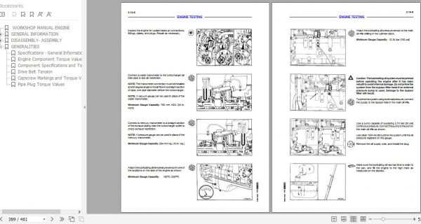 Fiat Hitachi Wheel Excavator EX135W EX165W Engine Workshop Manual 3