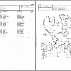 Fiat Hitachi Wheel Excavator Ex165W Parts Catalog It En Es Fr De 2