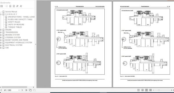 Fiat Hitachi Wheel Loader W110 W130 W130PL Service Manual 2