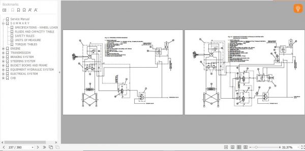 Fiat Hitachi Wheel Loader W110 W130 W130PL Service Manual 3 1