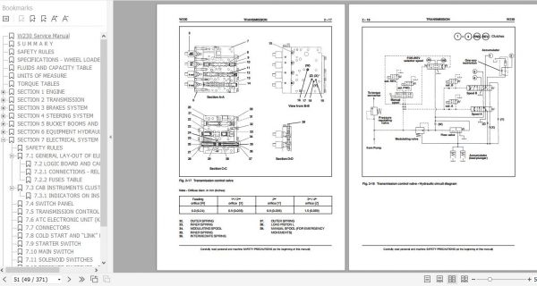 Fiat Hitachi Wheel Loader W230 Service Manual 2