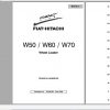 Fiat Hitachi Wheel Loader W50 W60 W70 Technical Handbook 1