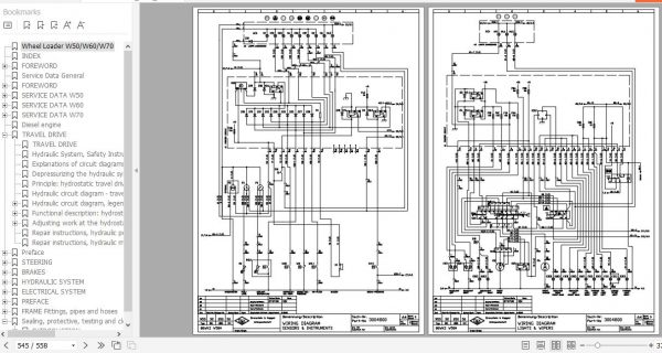 Fiat Hitachi Wheel Loader W50 W60 W70 Technical Handbook 3