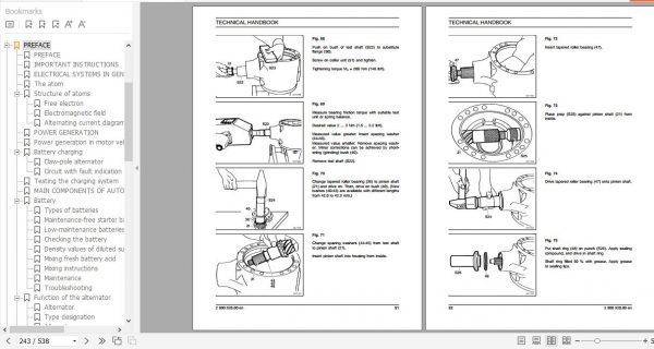 Fiat Hitachi Wheel Loader W80 Technical Handbook 3