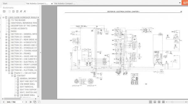 Fiat Kobelco Compact Loader SL65B Workshop Manual ENIT 4