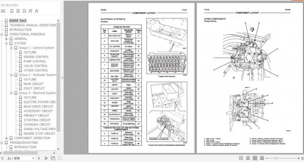 Fiat Kobelco Excavator EX455 Operational Principle Technical Manual 2