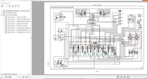 Fiat Kobelco Mini Excavator E16 E18 EVOLUTION Workshop Manual 3