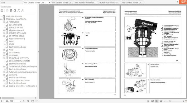 Fiat Kobelco Wheel Loader W60 Technical Handbook ENDEFRITES 3