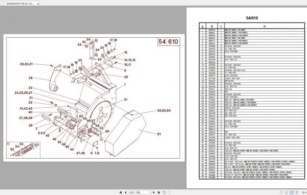 GHERINGOFF MS SC 2006 Original 982 Spare Parts Catalog 3