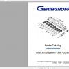 GHERINGOFF MSSC 670 SBpassiv Claas 201608 Original 1717 Spare Parts Catalog ENDE 1